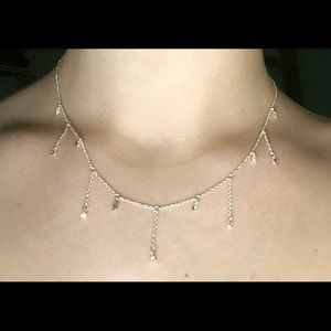 Silver choker